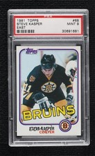 1981-82 Topps Steve Kasper #68E PSA 9 MINT uk2