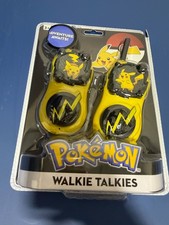 Pok mon Pikachu Walkie Talkies   Long Range 2-Way Radios for Kids