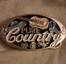 Made in USA Country Western Americana Belt Buckle Classic USA Made Accessory