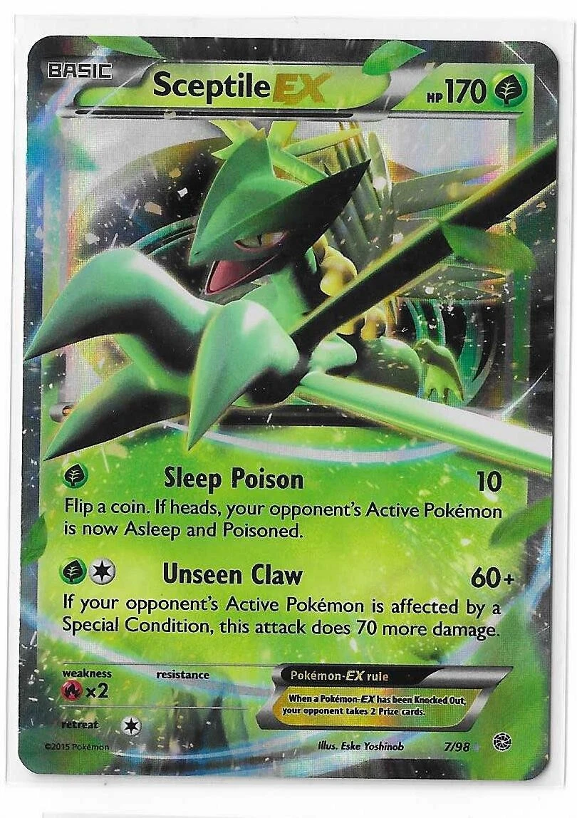 Sceptile ex 7/98 XY - Ancient Origins for sale | eBay