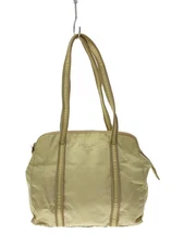 PRADA Handbag Nylon BEG
