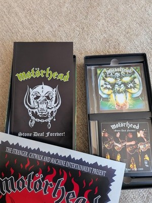 Motorhead - Stone Deaf Forever! - Box Set - 5 CDs Booklet & Poster - Excellent
