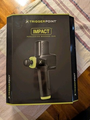 NWT TriggerPoint US Impact Percussion Massage Gun - 4 Speeds, 2+ Hour Battery