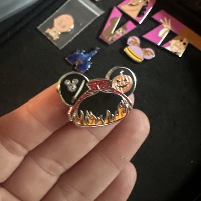 Headless Horseman Earhat Hidden Mickey Disney Pin Super Chaser 2024 WDW