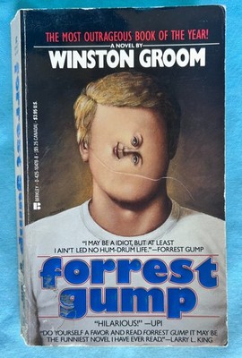 FORREST GUMP By Winston Groom - 1988 Berkley 1st Paperback Printing