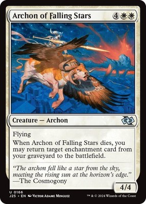 Archon of Falling Stars - 166 - NM - Foundations Jumpstart - MTG