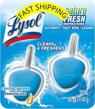 Bowl Toilet Cleaner Cleans and Freshens Toilet Bowl Ocean Fresh Scent 2 Count