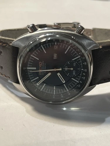 New ListingSEIKO VERY RARE VINTAGE AUTO CHRONOGRAPH, 6139-7039, ORIGINAL, VERY GOOD