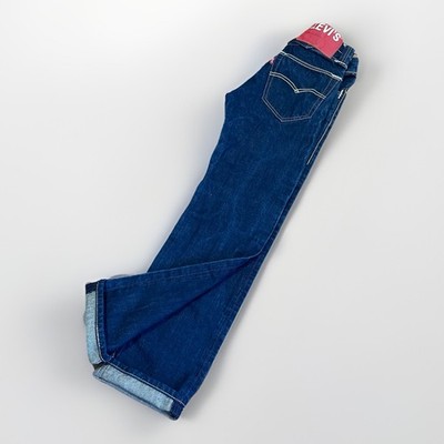 LEVIS RED LINE SELVEDGE VINTAGE ENGINEERED DENIM JEANS CYNCH BUCKLE BACK 29x32