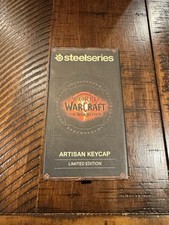 Steelseries World Of Warcraft Limited Edition Artisan Keycap New In Box In Hand