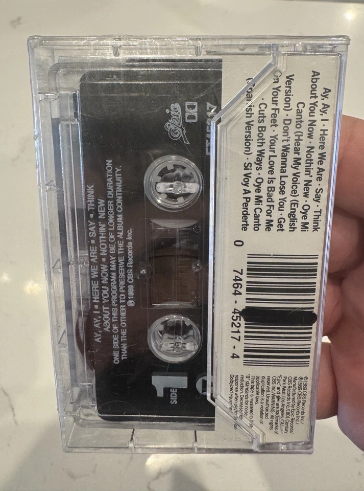 Gloria Estefan - Cuts Both Ways - Epic - 1989 - Factory Sealed Cassette - Image 2 of 4