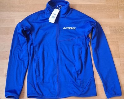 Adidas Terrex Xperior Climawarm Light Herren Fleecejacke Größe S Semi Lucid Blue