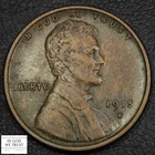 1915 S Lincoln Wheat Copper Cent 1C