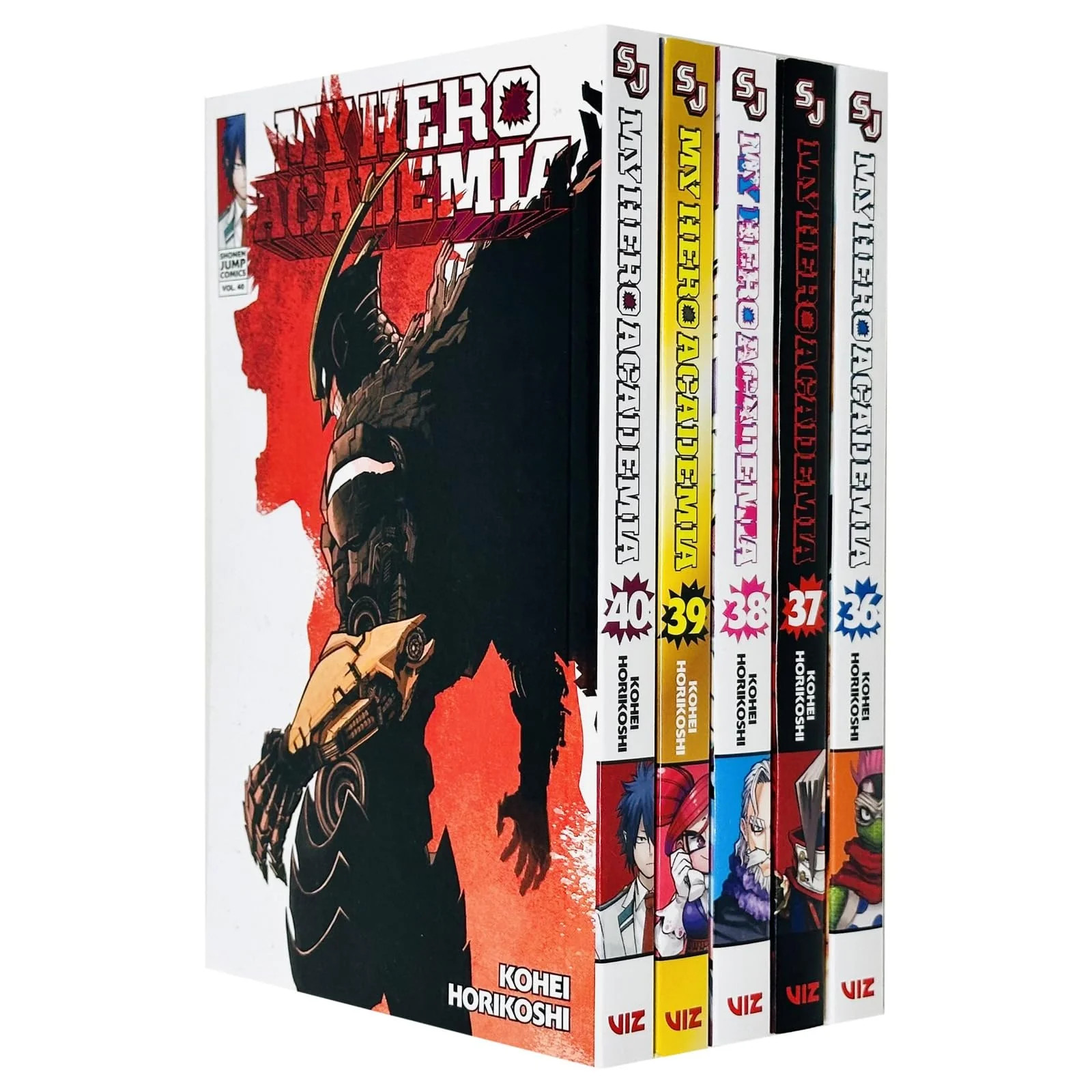 My Hero Academia Volume 36-40 Collection 5 Books Set by Kohei Horikoshi - Image 2