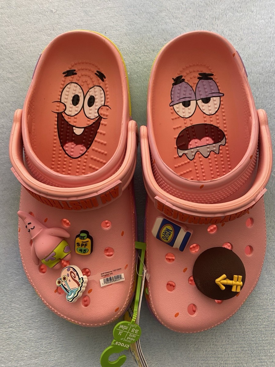 ！SALE！【新品未使用】crocs × Sponge Bobパトリック・スター Crocs Releases Spongebob Patrick Star Clogs | Hypebae