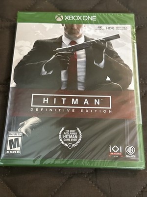 Hitman Definitive Edition Xbox One / One X Enhanced 4K HDR Ultra HD NEW Sealed