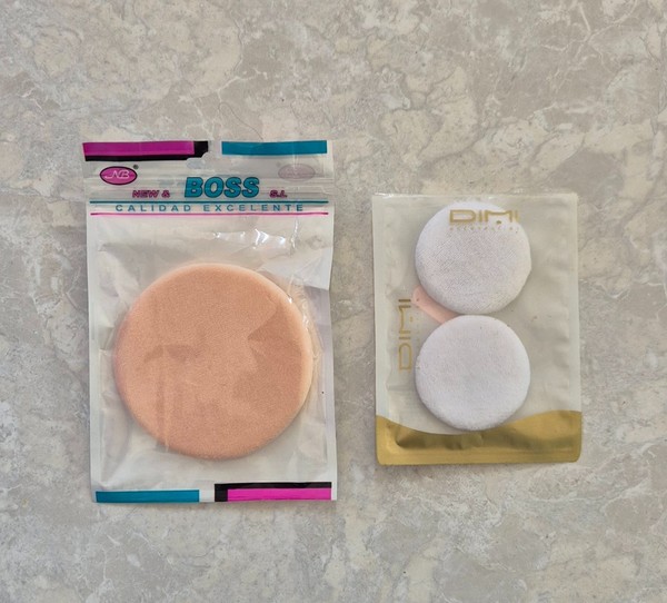 Lote de 3 esponjas  de maquillaje