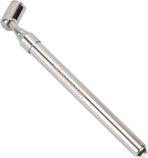 Measureman Heavy Duty Large Bore 360° Swivel Chuck Tire Gauge 