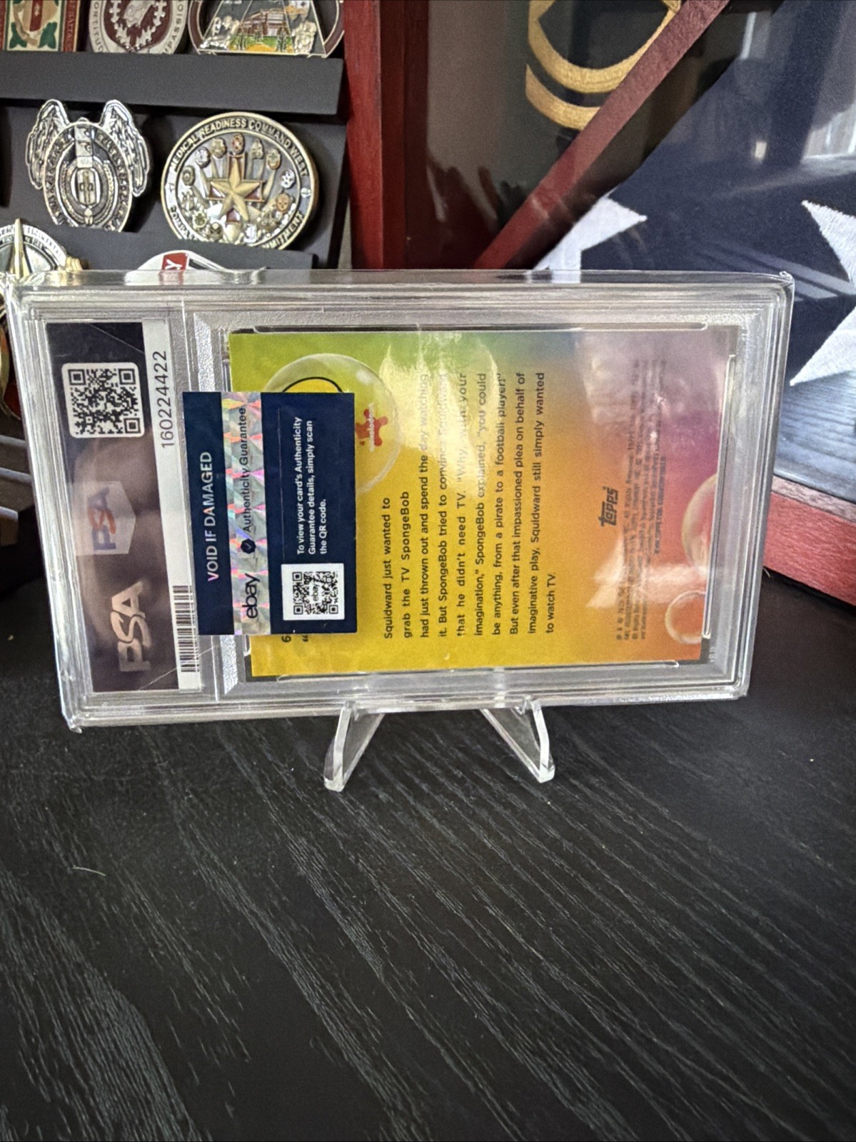 ORANGE 4/25 SpongeBob SquarePants Sapphire PSA 9 POP3 Imaginaaation #64 view 2