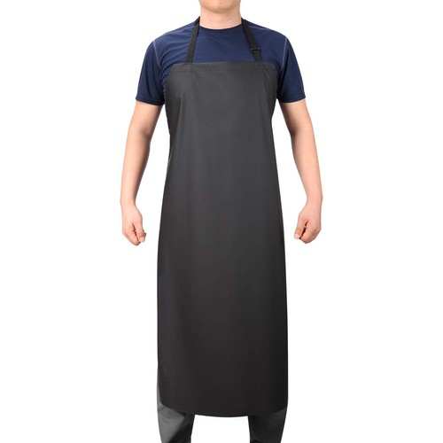 Vinyl Rubber Waterproof Apron, 41.5''Chemical Resistant Apron for Dishwashing...