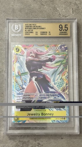 Jewelry Bonney (Alternate Art) graded BGS 9.5 for sale on eBay