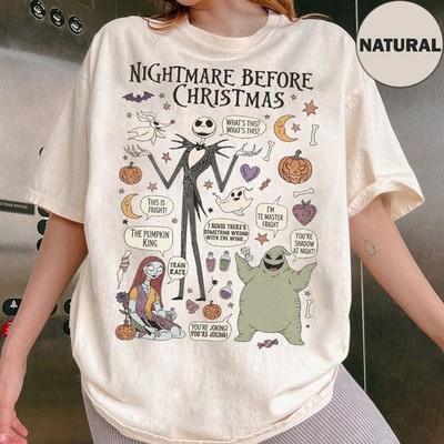 Disney Nightmare Before Christmas Nightmare On The Main Street Unisex Tee 140740