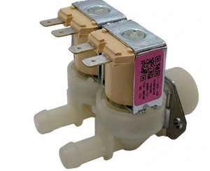 Zulaufventil passend für SAMSUNG WW80J34D0 Magnetventil 33490236  DC62-00024M