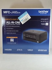 Brother MFCJ485DW All-In-One Inkjet Printer - Black