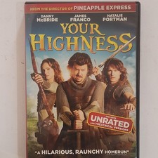 Universal Studios Your Highness DVD Unrated Edition Widescreen Franco Portman