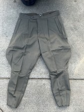 Authentic East German Grey Officer Trousers Pants Breeches M52