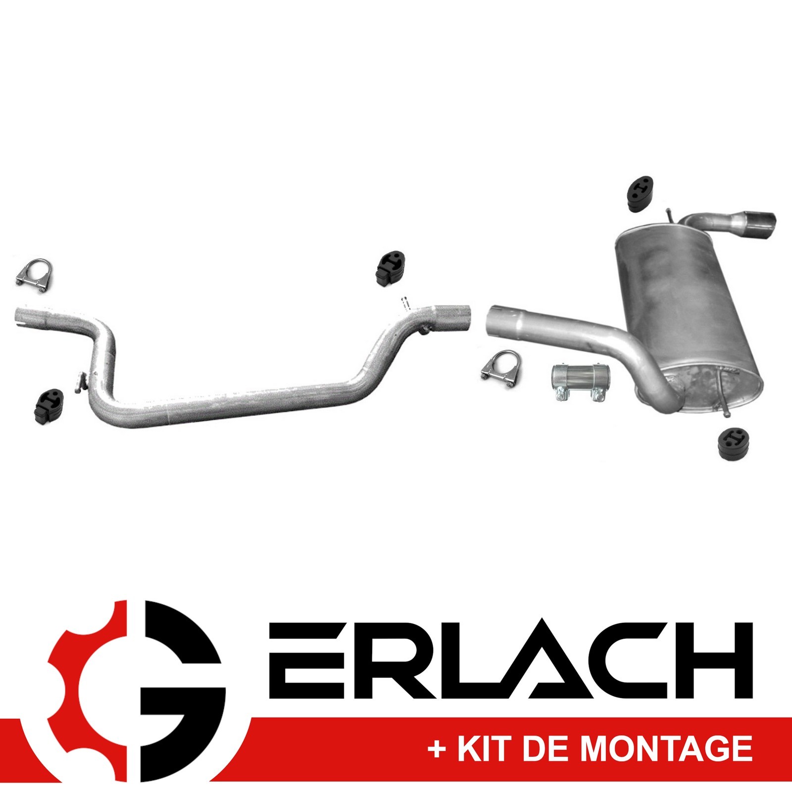 Silencieux d'échappement Ford Focus III EcoBoost idéal pour les longs trajets et voyages