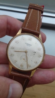 Kardex JUNIOR 13/25 HAND-WINDING 166 ETA VINTAGE WATCH MONTRE SWISS 50's UHR