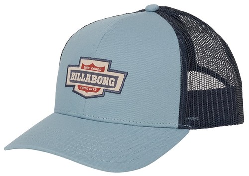 Billabong Walled Men's Trucker Hat - Blue Fog - New