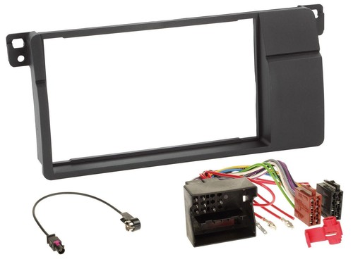 Pioneer DAB MP3 2DIN Bluetooth USB Autoradio für BMW 3er E46 Quadlock großem Nav - Bild 3 von 9