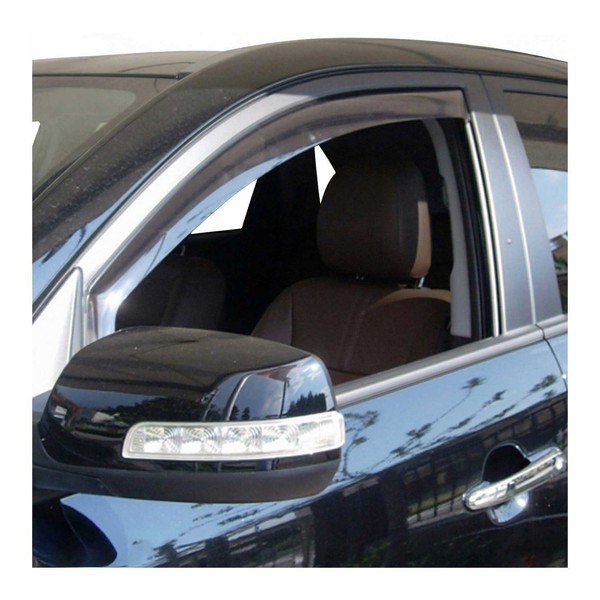 Windabweiser Regenabweiser FüR Renault Kadjar 2015-2022 5 TüRen Dunkel Acryl 2X-image