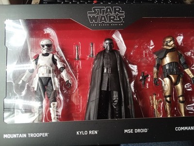Star Wars The Black Series - Th First Order 4 Pack E5160 (Open Box) No Droid