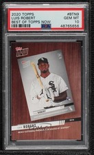 2020 Topps Best of Topps Now Luis Robert #BTN-9 PSA 10 GEM MT 1u6