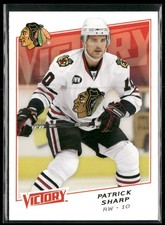 2008-09 Upper Deck Victory Patrick Sharp #154 Chicago Blackhawks