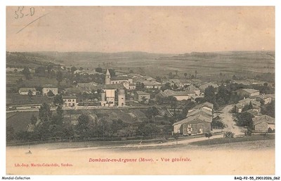 BAQP2-0103-55 Dombasle-en-Argonne Ansichtskarte Gesamteinblick