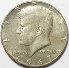 1967 Kennedy Half Dollar - 40% Silver - #10914-1