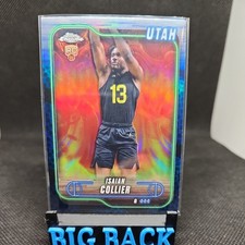 2024-25 Topps Chrome Basketball Isaiah Collier Rookie  blue #112