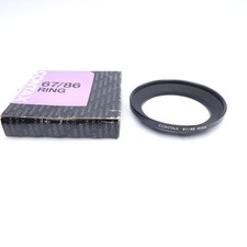  MINT "MINT in Box" CONTAX Camera 67/86 Step Up Ring for Metal Hood From JAPAN