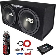 MTX 12 Inch 1200 Watt 4 Ohm Dual Loaded Car A...