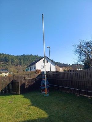 Fahnenmast Flaggenmast Aus Aluminium  ca.6m