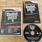 Guitar Hero 5 (Nintendo Wii, 2009) CIB Complete Tested