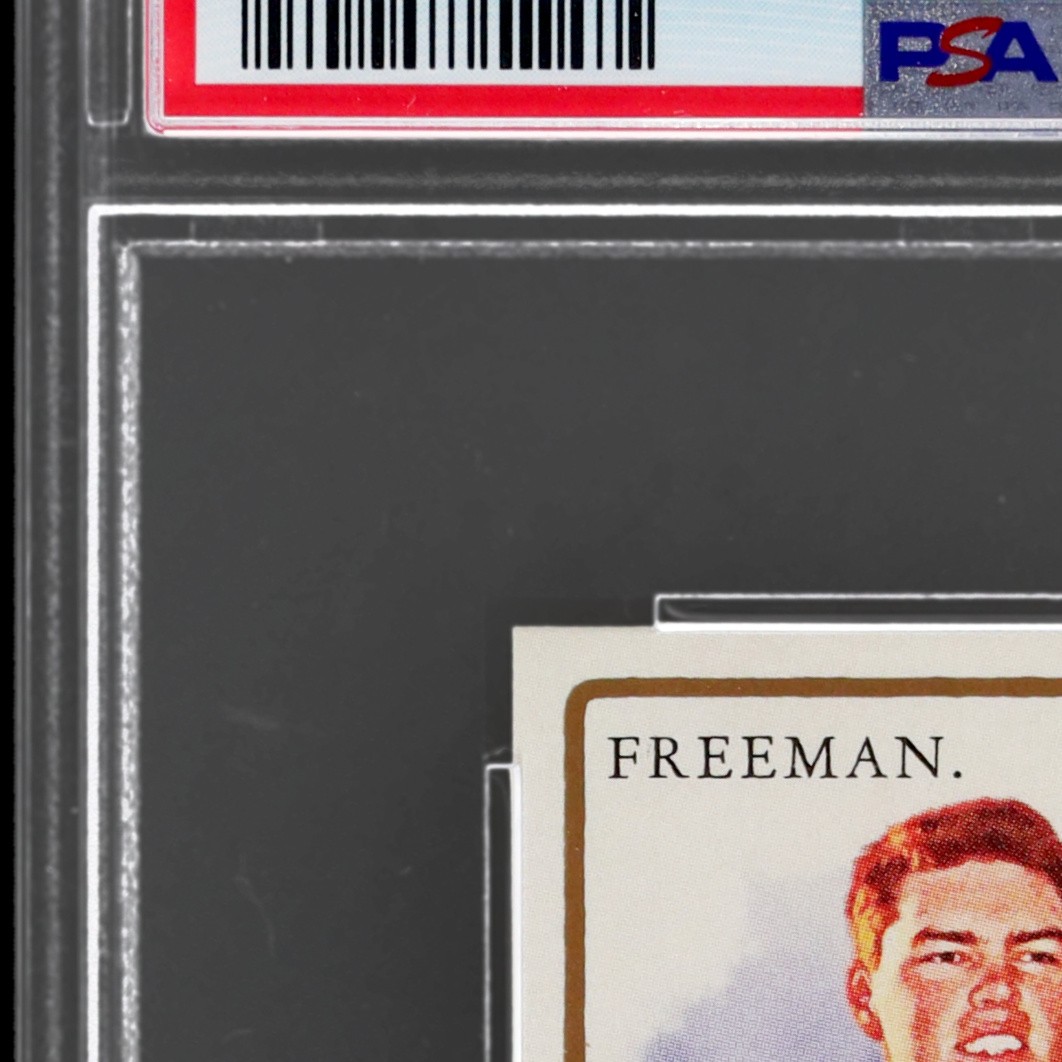 2011 Topps Allen And Ginter Freddie Freeman #198 PSA 10 Mini A And G Back RC view 4