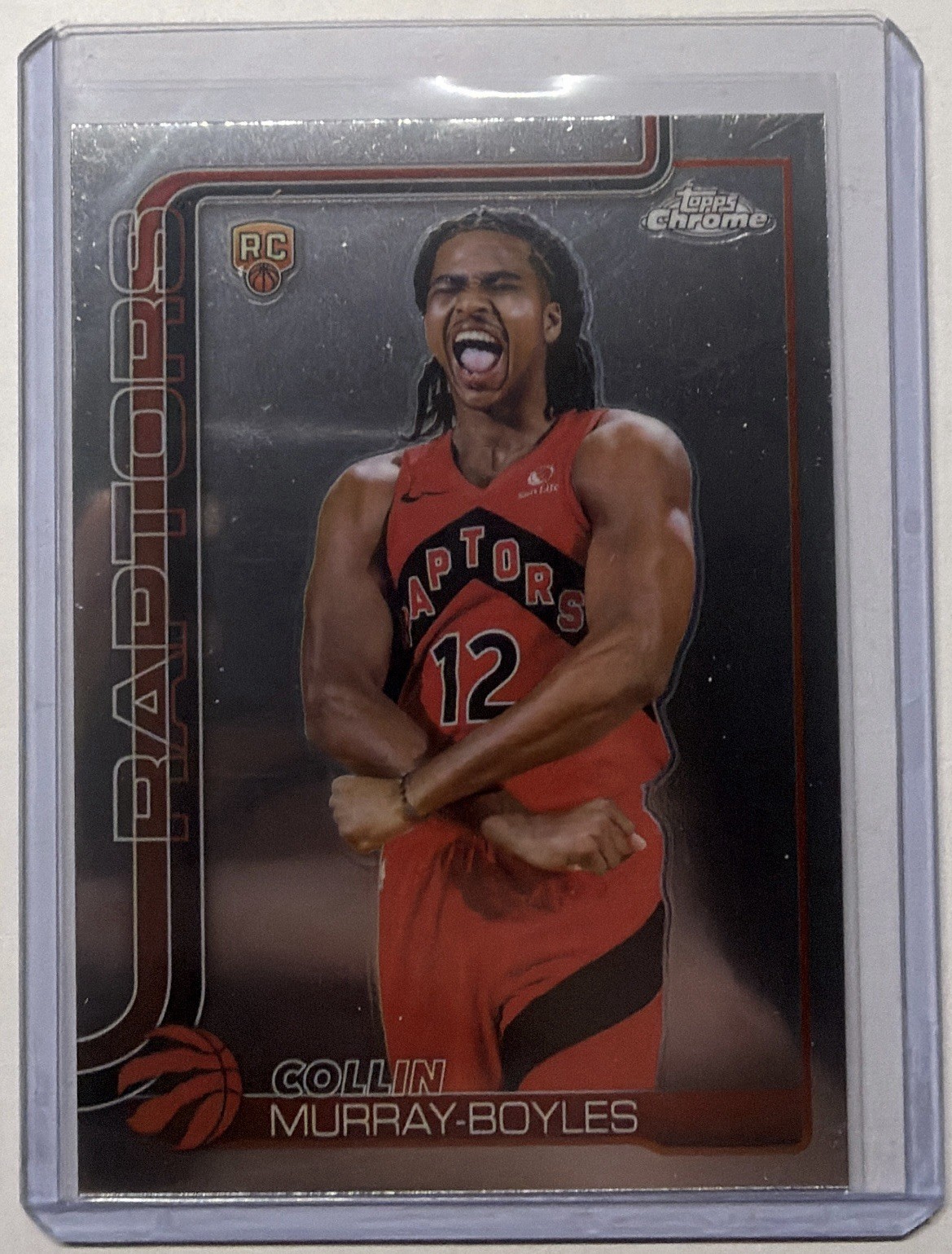 2025-26 Topps Chrome Collin Murray-Boyles Image Variation #259 RC SSP Raptors