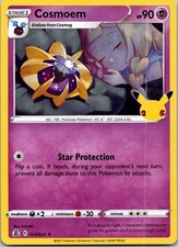Cosmoem 014/025 Rare Celebrations Pokemon Holo Near Mint