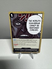 The World's Equilibrium Cannot Be Maintained Forever - OP13-097 - One Piece