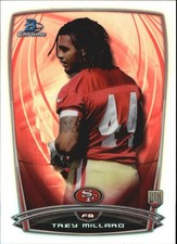 2014 Bowman Chrome Refractors #121 Trey Millard - FB